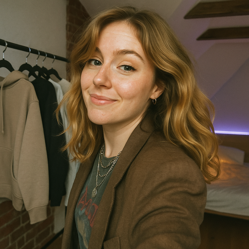 Portrait of Lila Ashworth, fashion creator